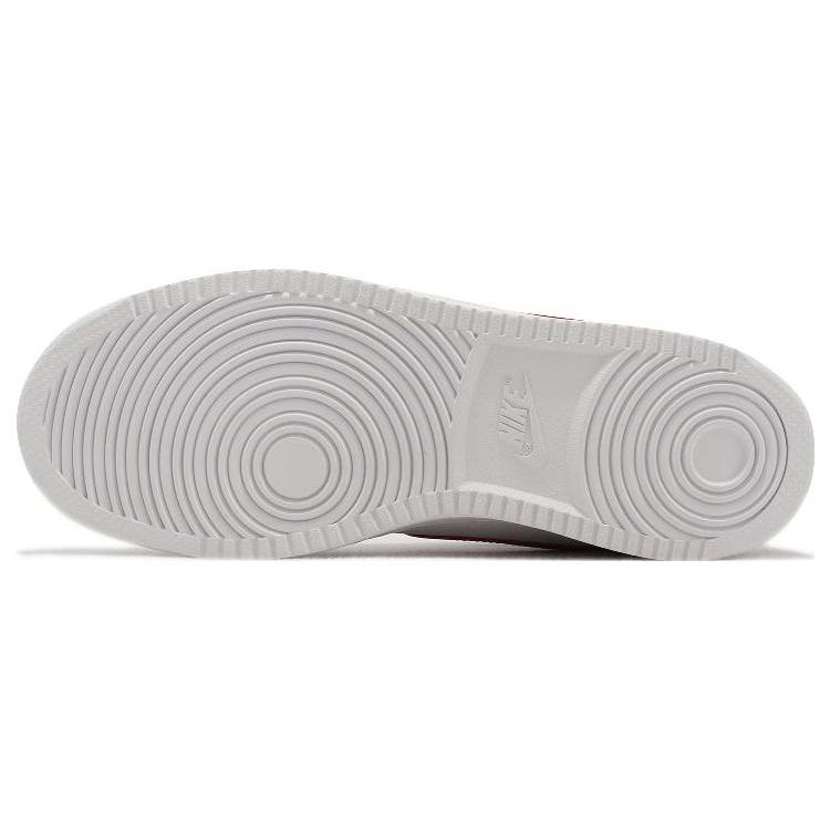 Nike Court Borough Mid Bílá Červená Černá Pánské Tenisky Gym-Red 838938-104