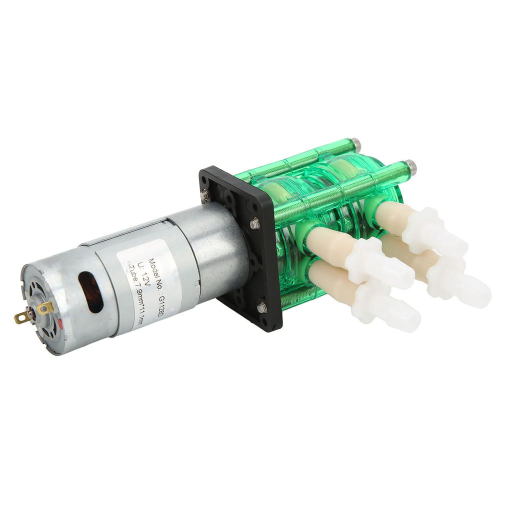 Dual Head High Flow Corrosion Resistant Peristaltic Pump Liquid Dosing Pump with BPT Tube 700mlmin