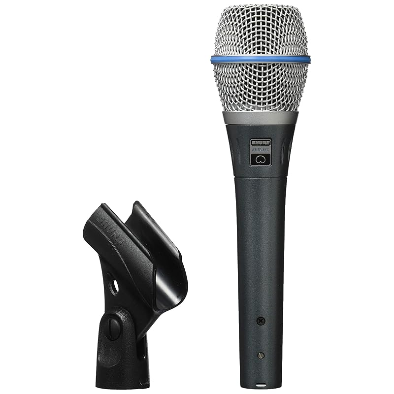 

SHURE Sure BETA87C-X condenser microphone : cardioid unidirectional XLR wired Professional specifications noise reduction High durability high