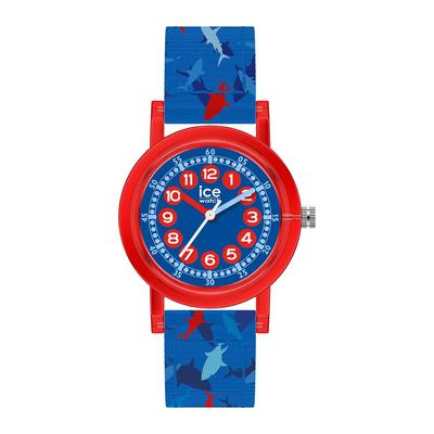 Authorized Distributor Ice Watch Watch Kids Children Ladies 023296 ICE Learning Blue Shark Small 32mm 3 Hands [Ice-watch]