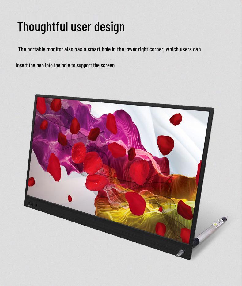13.3" Ultra-thin 3K Touchscreen Portable Monitor, 1080P HDMI with HDR Support