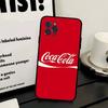 Hot C-Coca Drinks C-Cola Phone Case For IPhone 17 16 14 15 13 12 11 Pro Max Plus Silicone Soft Cover