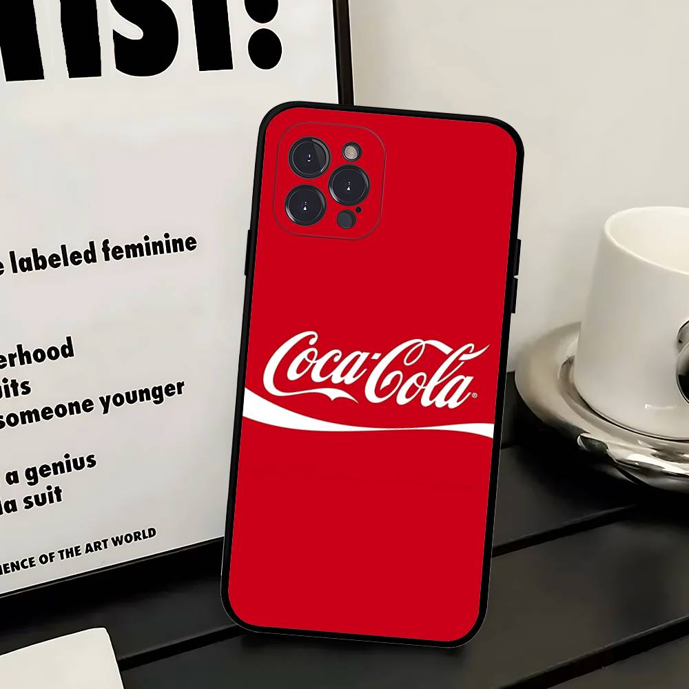 

Горячий C-Coca Напитки C-Cola Чехол для телефона Для IPhone 17 16 14 15 13 12 11 Pro Max Plus Силиконовый Мягкий Чехол iPhone 17pro max
