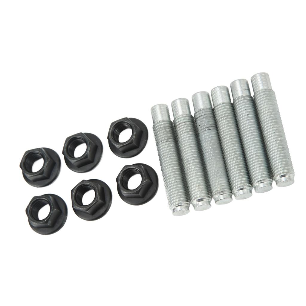 Exhaust Manifold Stud Nut Kit 800910550 Replacement for Subaru Legacy Outback Forester Tribeca