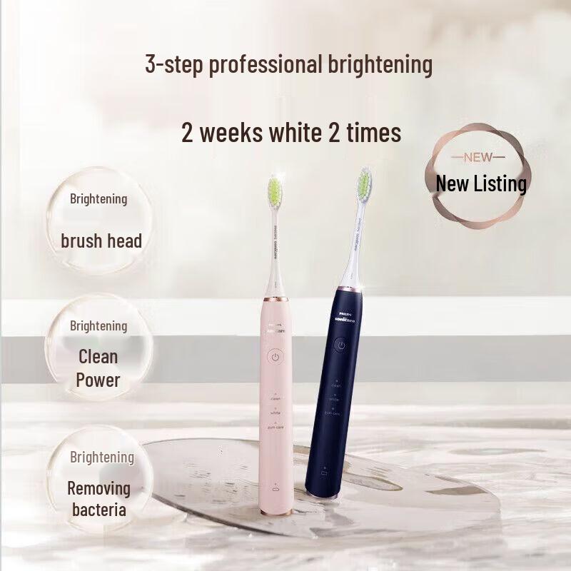 Philips HX2461 Sonic Electric Toothbrush with 3 Modes CN plug (adapter included)