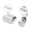 2PCS/Set Charging Port + Earphone Port Dust Plug Replacement for Android Mobile Phone 3.5mm Headset Stopper