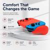 Comfort Controller Grip Holder for Nintendo Switch & Switch OLED Joy-Con, Plastic Gamepad Handle Bracket Accessories