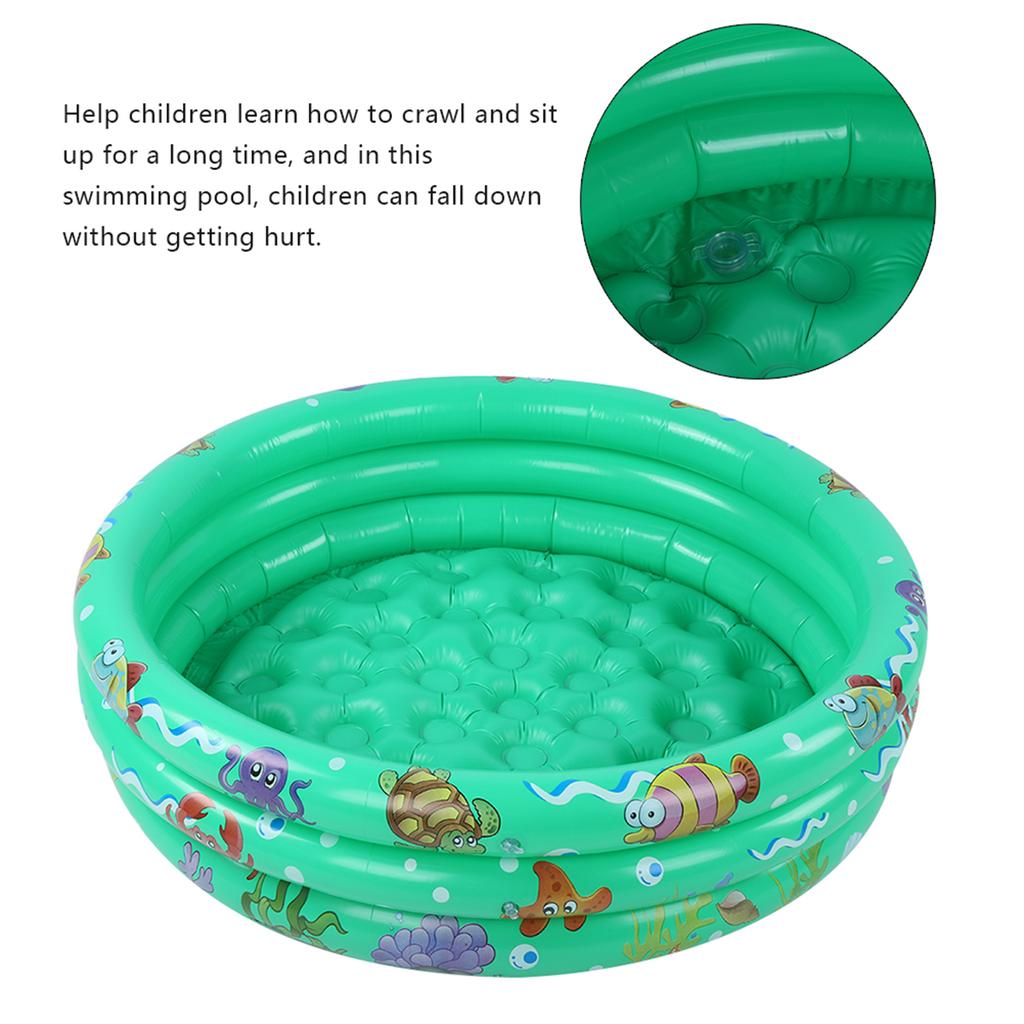 Children Soft Inflatable Cartoon Swimming Pool Kids Boy Thicken Baby Summer Cooling PoolM
