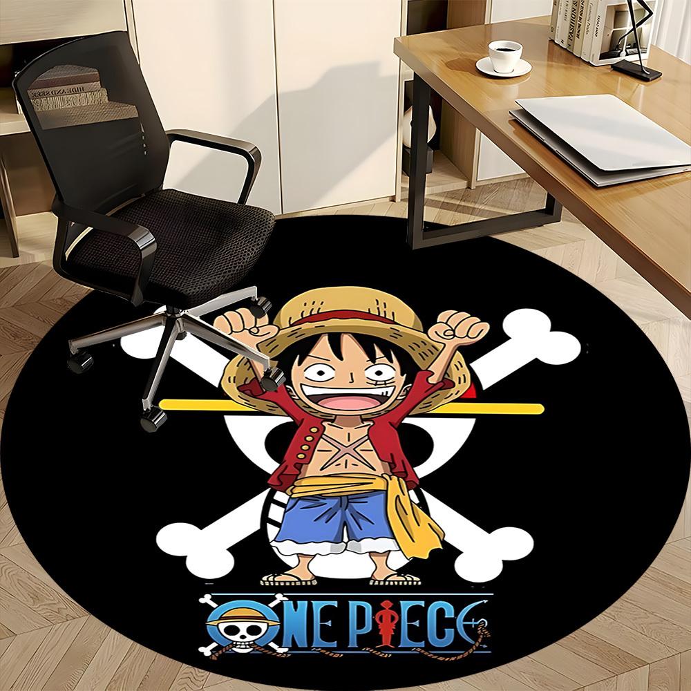 1pc One Piece Office Round Area Rug, Under Office Chairs Bedroom Living Room Home Decor a1022201