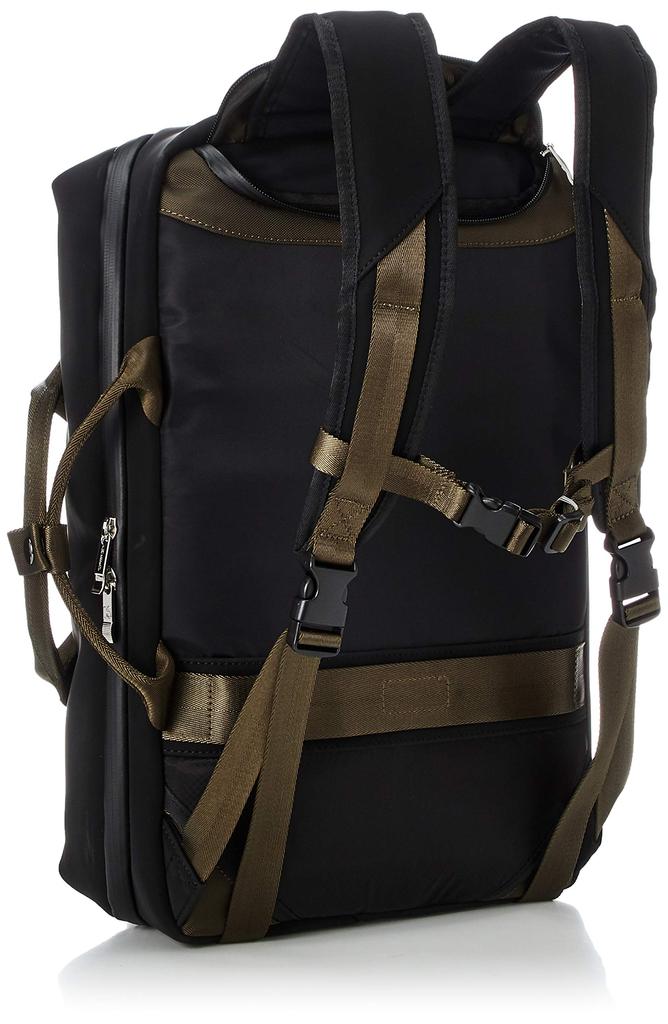 Hideo Wakamatsu Finer 2-Way Business Bag, B4 Size, Black