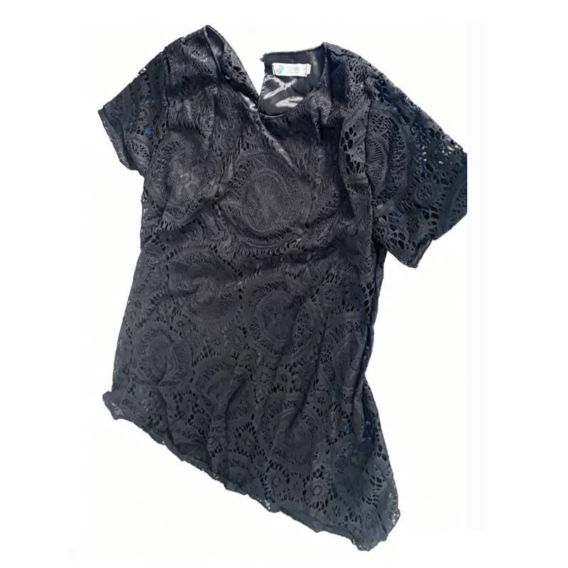 Casual Sleeveless A Line Dress With Hollow Out Embroidery For Womens Summer Wear