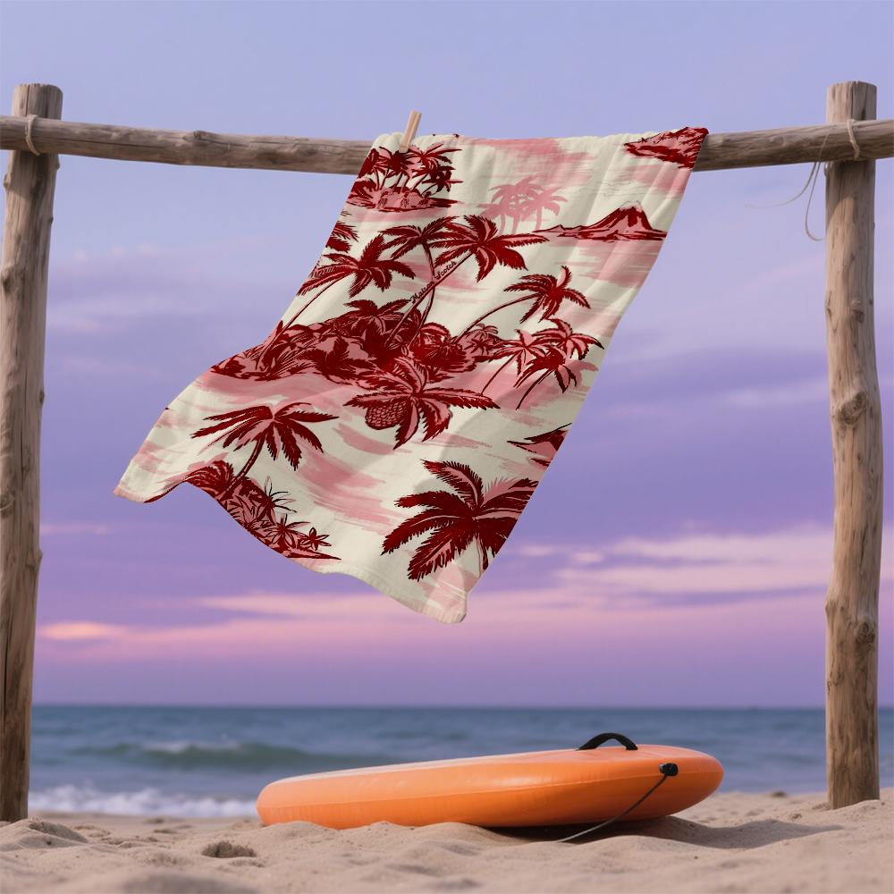 Tropical Dream Übergröße Mikrofaser Strandtuch Sandfest Schnelltrocknend, Saugfähig für Schwimmbad Reisen Camping