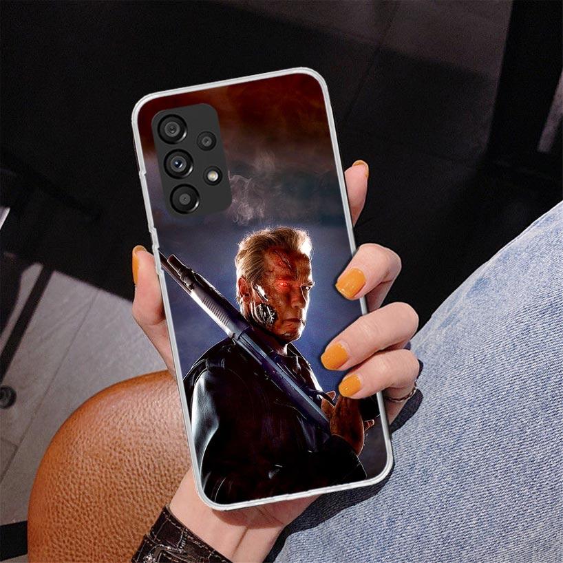 Arnold Schwarzenegger Terminator Phone Case For Samsung Galaxy A17 A16 A15 A14 A13 A57 A56 A55 A54 A53 A37 A36 A35 A34 A33 A26 A