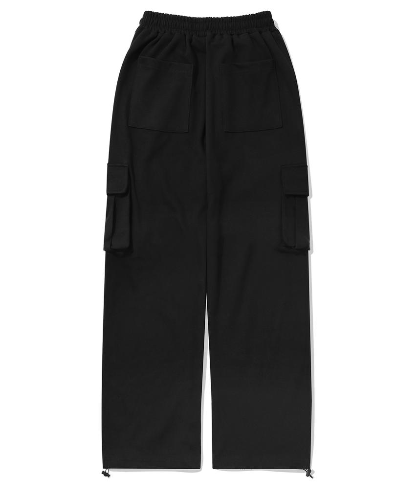 GAINSBORO Utility Cargo String Pants_Black