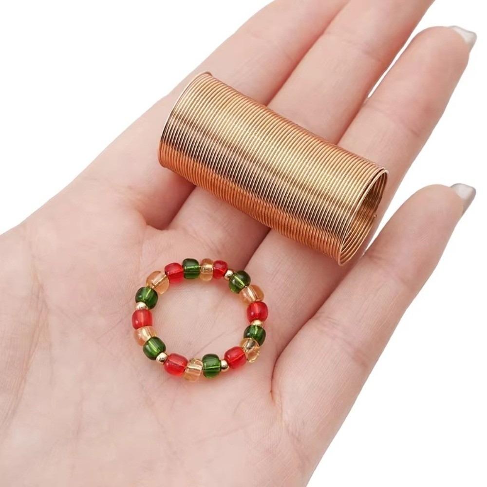 Circle Memory Steel Wire 68 Loops/Lot 0.6mm Jewelry Wire Wrapping  For Ring Beaded Bracelet