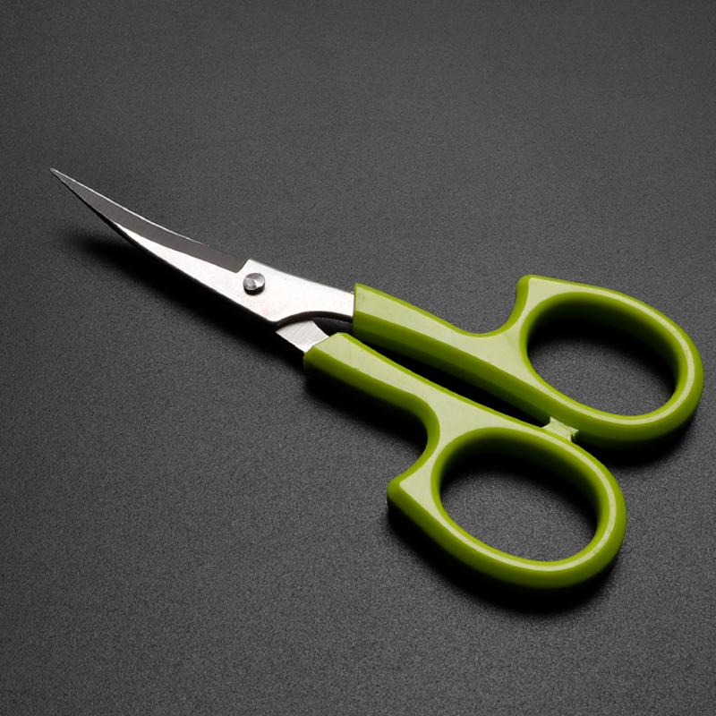 Korean U-Shaped Mini Cross-Stitch Scissors with Cover