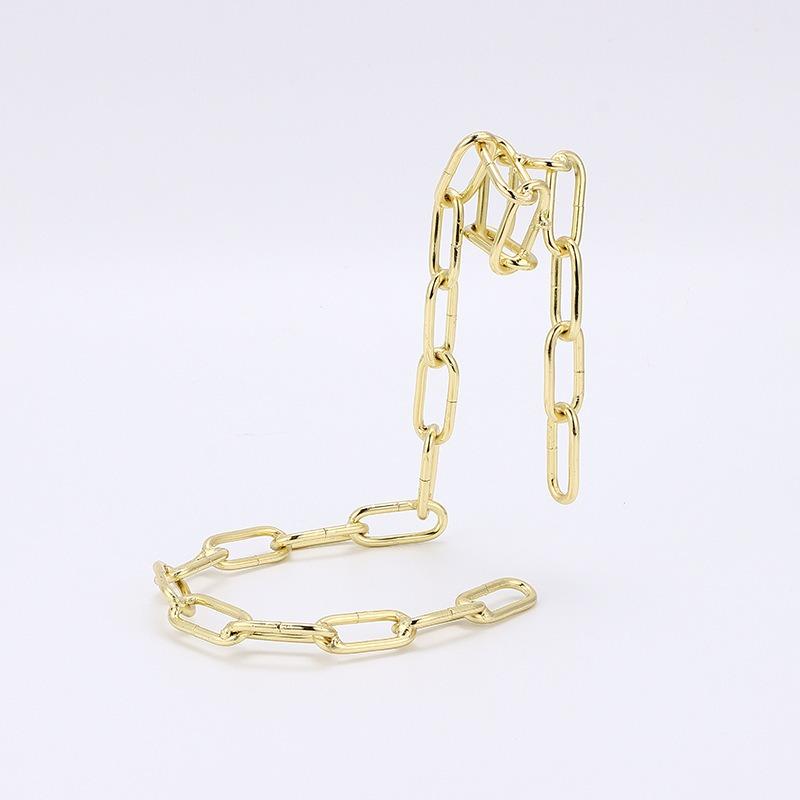 Держатель для бутылки красного вина Креативный Подвесной Кованый Железный Веревочный Винный Стойка Украшение gold chain wine rack