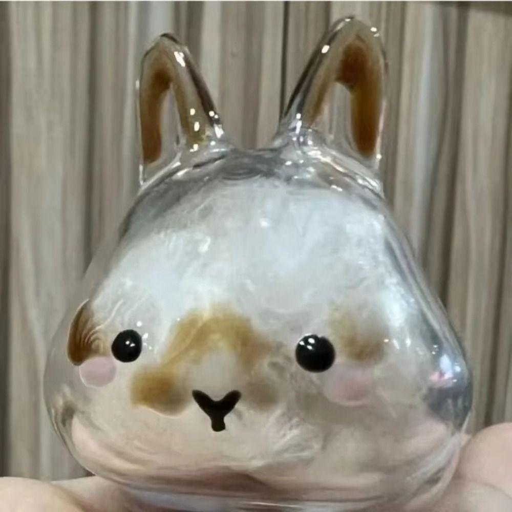 Hair Container Rabbit Hair Collector Transparent Rabbit Hair Storage Box  Jewelry Gifts