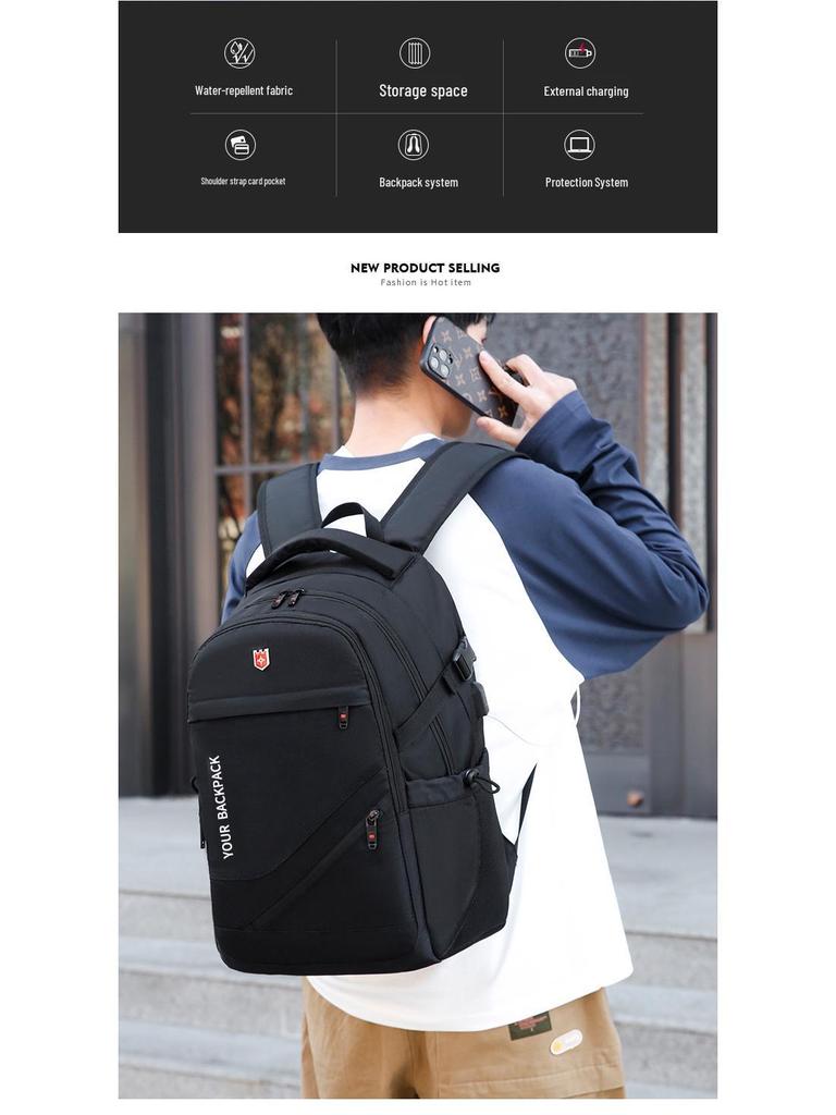 Large Capacity School & Travel Backpacks: Perfect for Students, Leisure, Business, and Sports.