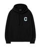 C Logo Hoodie Black