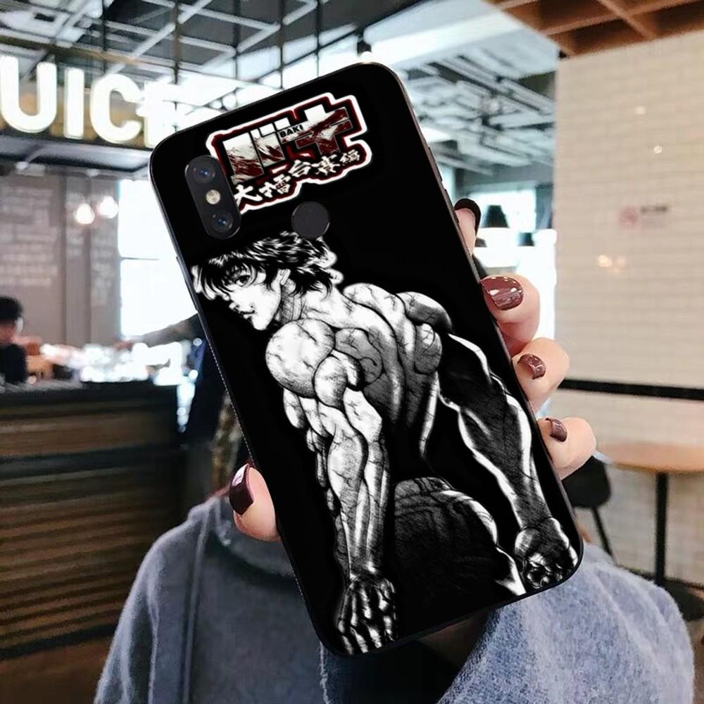 Anime B-Baki Phone Case For Xiaomi Mi 5X 8 9 10 11 12 Lite Pro 10T PocoX3pro PocoM3 Note 10 Pro Lite