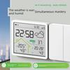Wifi Connected Indoor Thermometer for Home Use, Accurate Outdoor Temperature and Humidity Meter, Clock, Pm2.5 Detector, Hygrometer