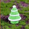 Christmas Micro-landscape Accessories Christmas Tree Ornaments of Various Sizes Resin Handicraftsand Cute Home Decorations