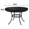Heavy-Duty Cover Outdoor Table Cover Outdoor Furniture Protection 210D Oxford Fabric Adjustable Drawstring Easy Maintenance
