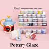50ML/80g Underglaze Pigments Handmade DIY Make Ceramic Handicrafts Vases Plates Painting Coloring Underglaze Pigments Glaze