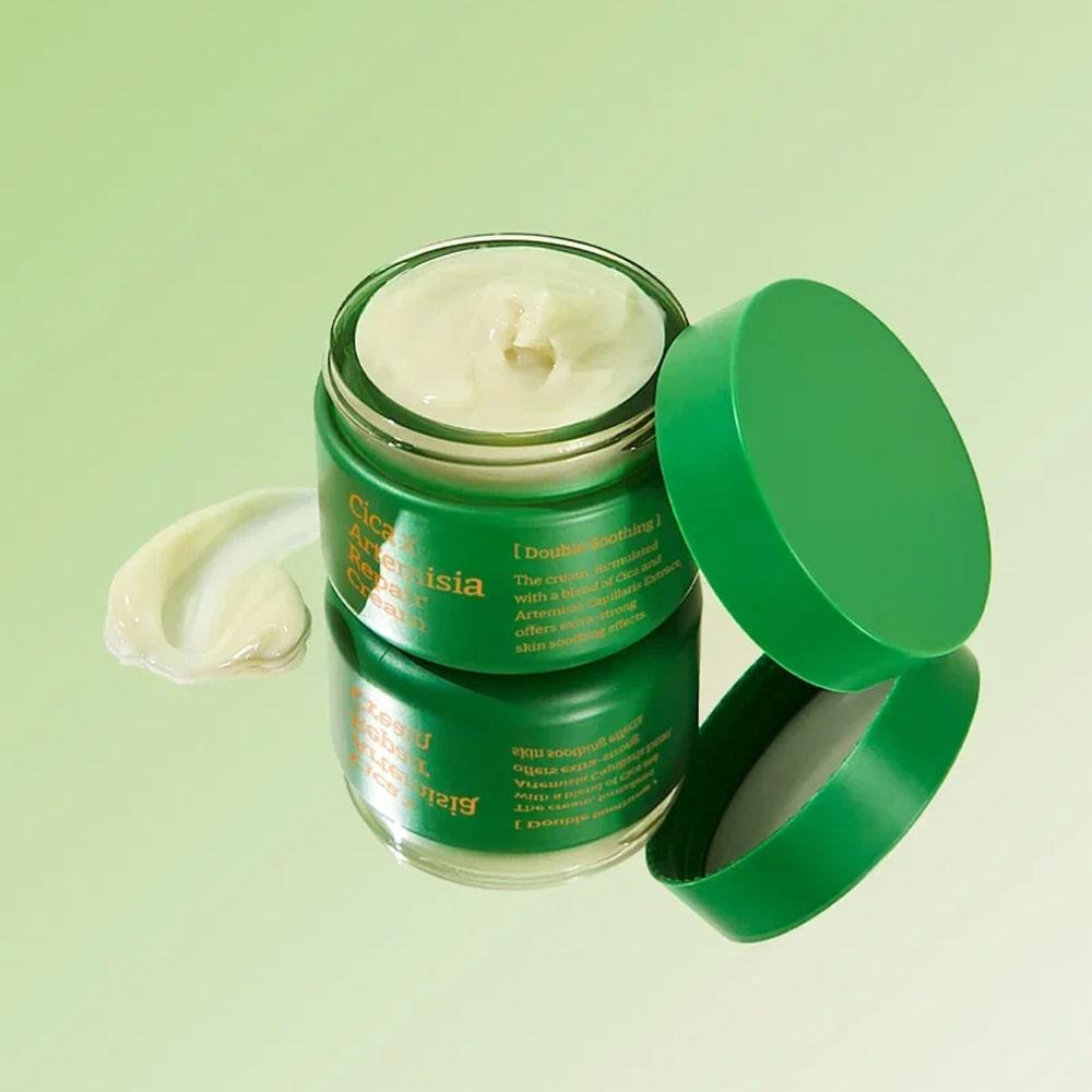 VELY VELY Cica X Artemisia Repair Cream 60ml, Kojący, Nawilżający, Koreańskie kosmetyki, Kbeauty, próbka
