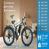 2026 E-Bike BLJ DP-2603 3000W Dualmotor 52V 32AH Batterie, Stoßdämpfung vorne und hinten, 26-Zoll-Winterreifen, E-Bike für Erwachsene.