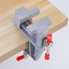 Mini Aluminum Alloy Table Vise - Compact Bench Vise and Flat Nose Pliers for Small Desktop Tasks