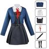 Cosplay costumes for anime characters, costumes for anime role-playing, campus style uniforms for women, costumes for Halloween party performances