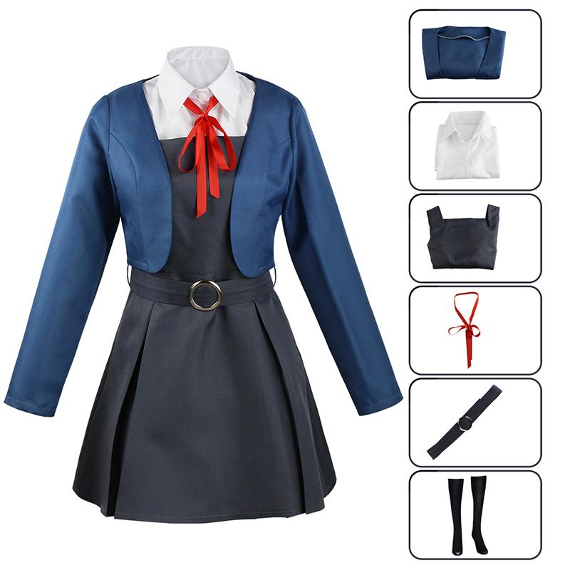 Cosplay costumes for anime characters, costumes for anime role-playing, campus style uniforms for women, costumes for Halloween party performances