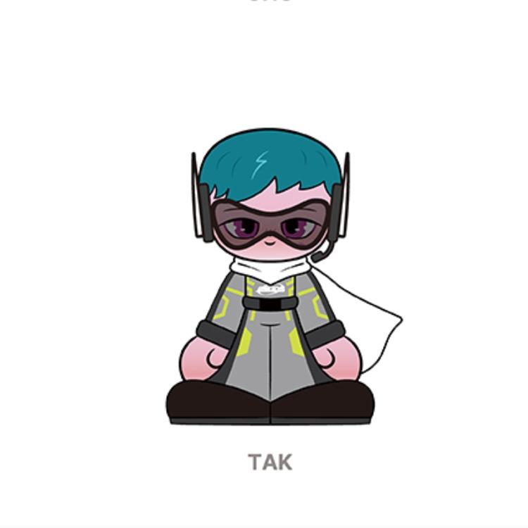 P1Harmony P1KIDS POP-UP [Hello, World] MD : OFFICIAL CHARACTER DOLL (HERO Ver.)