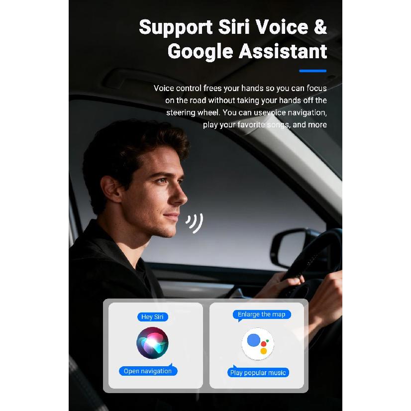 Adaptor Wireless XUDA pentru Android Auto Cutie Mini Inteligentă Plug And Play Universal Pentru VW Toyota Nissan Honda Ford Benz 2025