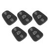 5pcs Replacement Remote Car Key Shell Rubber 3 Button Pad Fit for Hyundai Fit for Kia