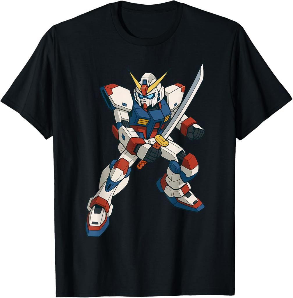 Japanese Mecha Robot Samurai Warrior Unisexga Art Anime Fashion Casual Funny Tshirt S6xl Summer
