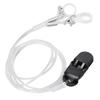 Hearing Aids Clip Rope Prevent Lost Hearing Aids Fixation Lanyard Clip Holder For Seniors Transparent