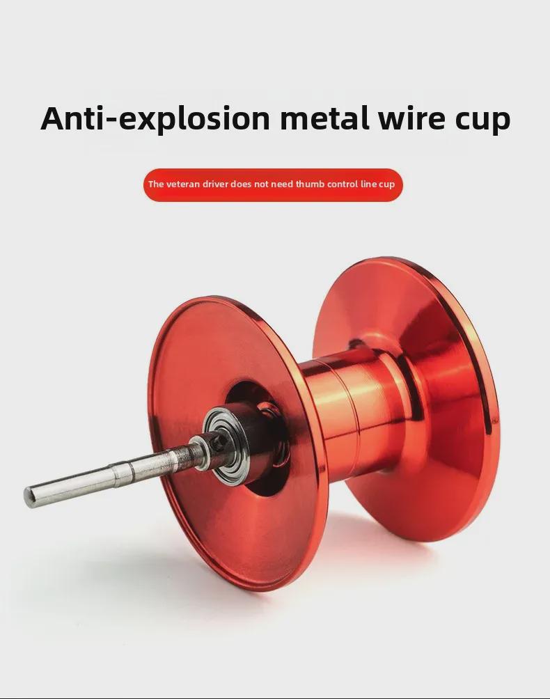 Explosion-Proof Baitcasting Reel for Thunder Rod Fishing