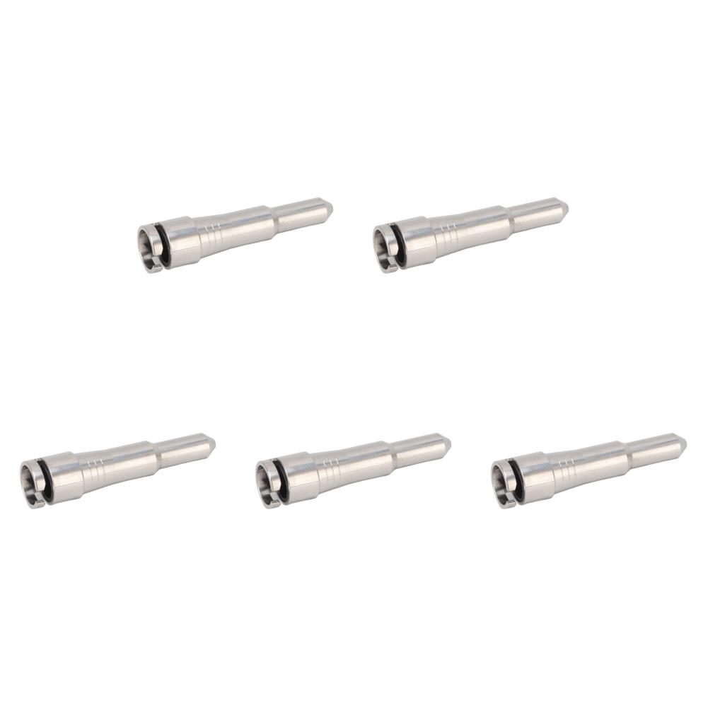 1-5 Piezas Boquilla de Vapor para Cafetera de Acero Inoxidable para Delonghi ECP3420 310 330 EC680 685 Tubo Interior Lavable para Espuma de Leche