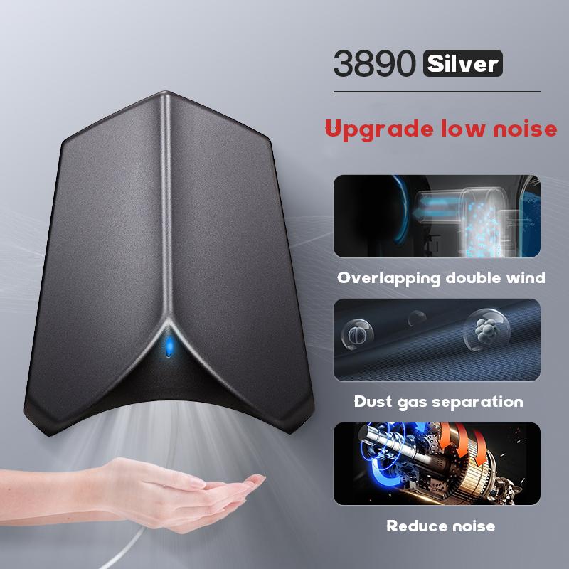 

Автоматическая сушилка для рук с интеллектуальным датчиком HEPA для туалета, высокоскоростная электрическая автоматическая сушилка для рук для ванной комнаты, реклама