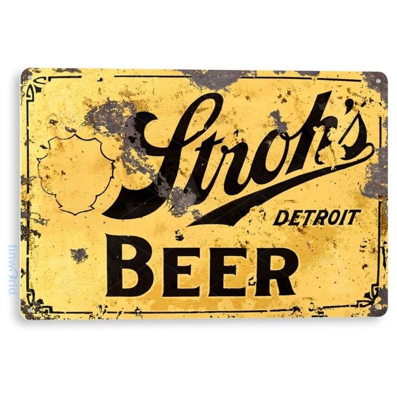 Vintage Metal Tin Sign Kitchen Bar Cafe Wall Decor
