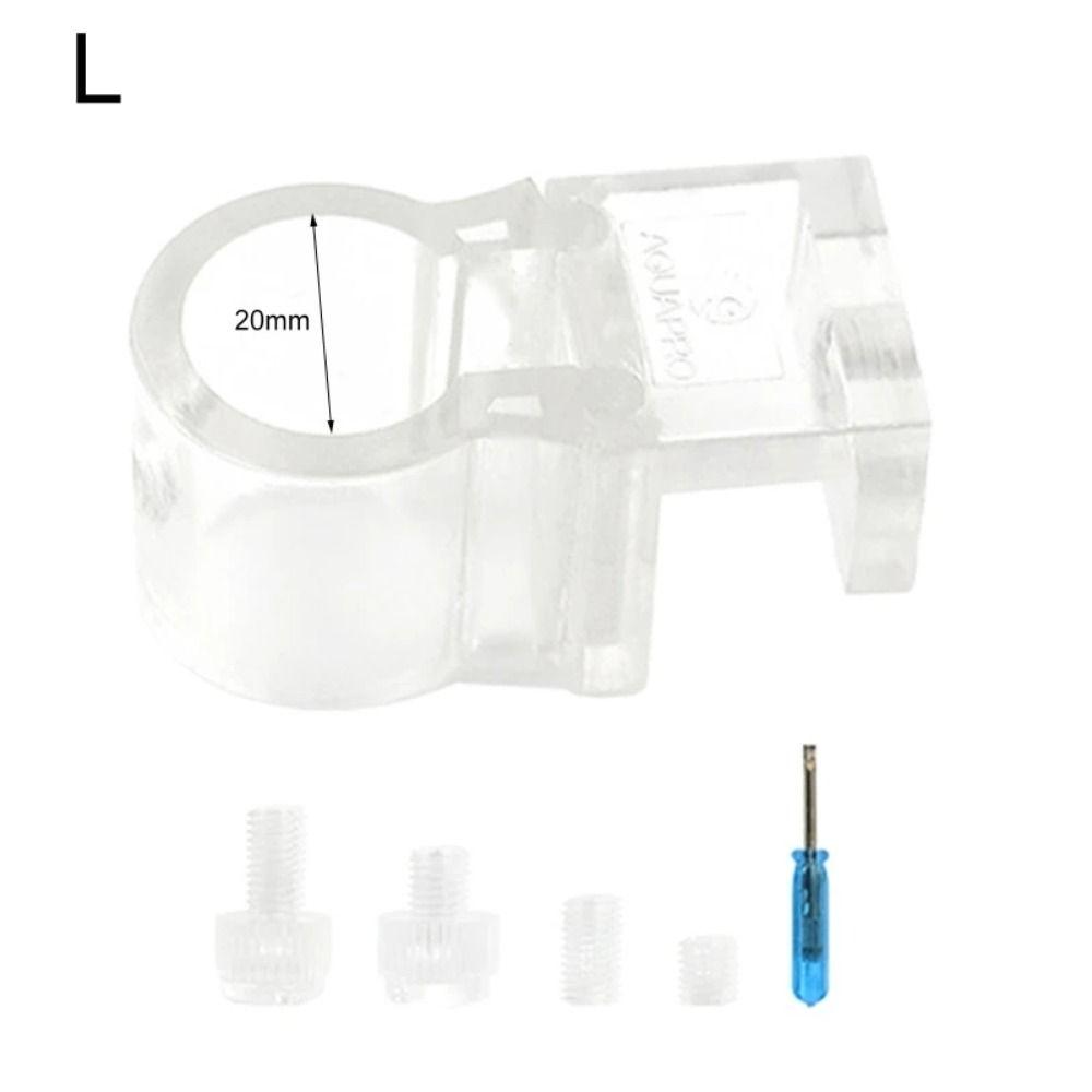 Hard PC Material Aquarium Pipe Holder Acrylic Aquarium Hose Holder  Aquarium