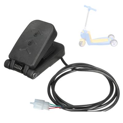 Ayak Hızlandırma Pedalı Gaz Kelebeği Hız Kontrol Pedalı Takımı Yedek Parçası - Elektrikli Araba Scooter Tekne Mini Bisiklet Quad Go-Kart
