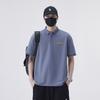 New Summer T-shirt Loose Lapel Short-sleeved POLO Shirt T-shirt