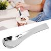 Stainless Steel Spoon Teaspoon Ice Cream Scoop Home Restaurant Polishing Handle Coffee Spoon