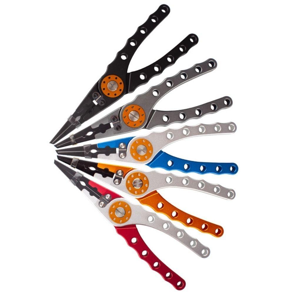 Aluminum Zinc Zinc Alloy Fishing Pliers Anti Slip Line Cutting Pliers Hook Remover Pliers  Outdoor Fishing