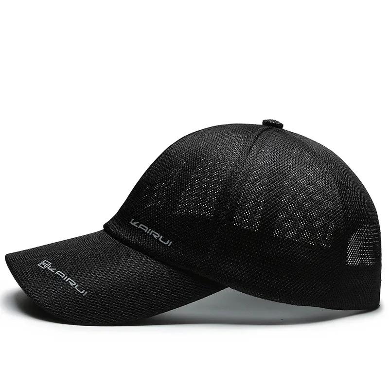 Unisex AIRUI Labe Baseball Net Caps Spring Summer Outdoor Sunscreen Hat Adjustable Casual Trucker Hats