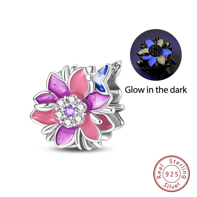 100% Copper Butterfly Fairy Dream Ocean Shell Pearl Mermaid Sea Turtle Sunflower Charms Beads Fit Qikaola Bracelets